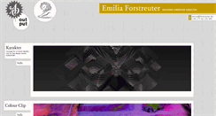 Desktop Screenshot of emiliaforstreuter.de